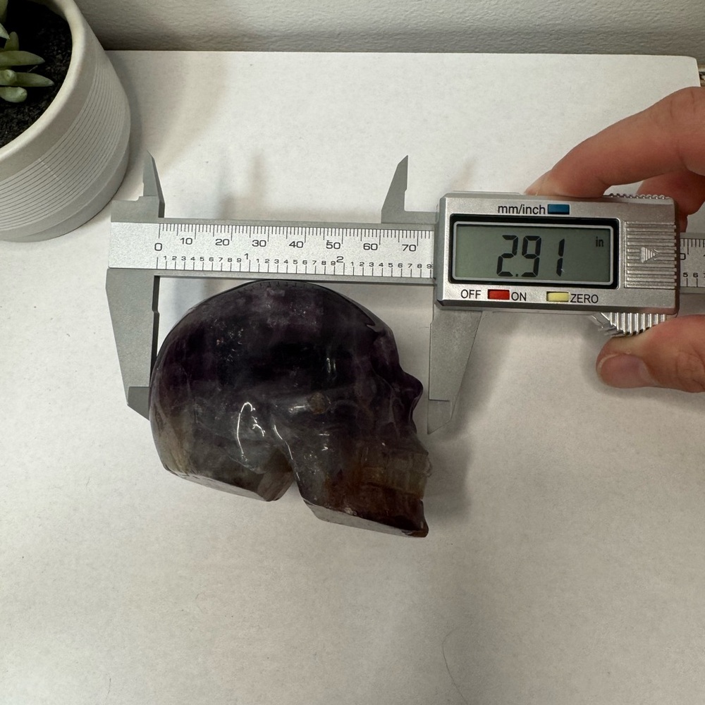 Fluorite Crystal Skull - Picture 11 of 11